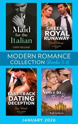 Modern Romance January 2026 Books 5-8 by Cathy Williams