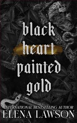 Black Heart Painted Gold by Elena Lawson