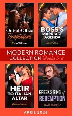 Modern Romance April 2026 Books 5-8 by Cathy Williams